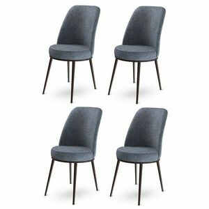 Dexa Fume and Brown étkezőszék szett, 4 db, 4 db kép