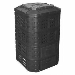 Patrol Multicompo kerti komposztáló fekete, 1120 l kép