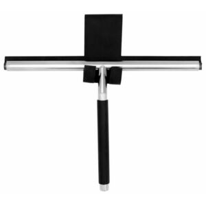 RIDDER 13211110 Cera zuhanylehúzó, fekete/nemesacél fényes kép