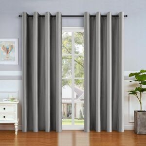 4Home Manila sötétítő függöny szürke, 150 x 250 cm kép