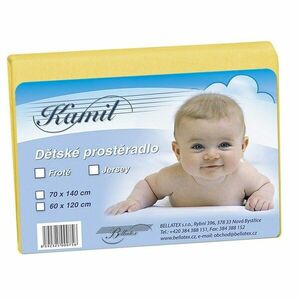 Dzsörzé gyermeklepedő, sárga, 60 x 120 cm, 60 x 120 cm kép