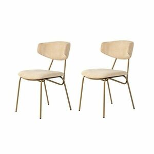 Nancy Beige and Gold étkezőszék szett, 2 db kép