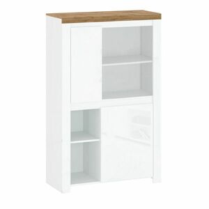 VILGO 2D szekrény, fényes fehér kép