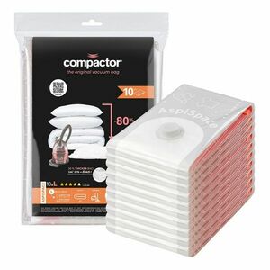 Compactor Aspispace vákuumos tárolózsák készlet L 120 l, 80 x 100 cm, 10 db kép