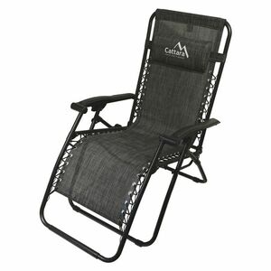 Cattara 13520 Összecsukható nyugágy Alicante, antracit, 150 x 66 cm kép