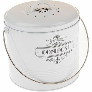 Fém komposzttartály szénszűrővel, 8 l kép