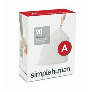 Simplehuman zsák szemeteskosárba A 4, 5 l, 90 db, 60 db kép