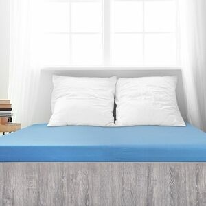 4Home Mako jersey lepedő kék, 90 x 200 cm kép