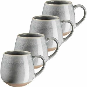 Mäser 4 db nagy bögre szett AQUATA – 500 ml, szürke, 500 ml kép