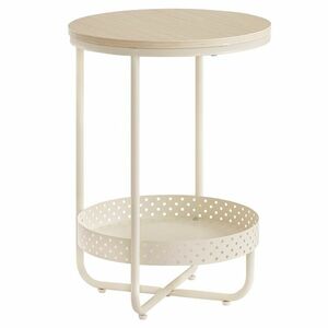 E1015 CRM kisasztal, krém színű kép