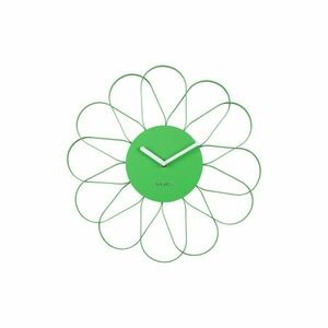 Karlsson 5975BG design falióra, zöld, átmérő 40 cm kép