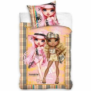 Rainbow High Beach Party babák gyerek pamutágyneműhuzat, 140 x 200 cm, 70 x 90 cm kép