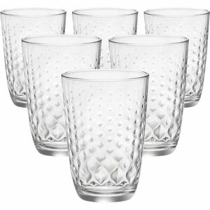 Bormioli Rocco Glit 6 db-os pohárkészlet, 380 ml, 380 ml kép