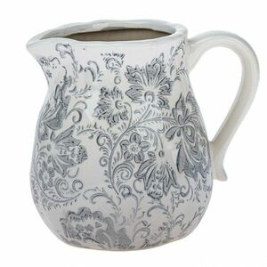 Vintage Pompei kerámia száraz váza, 16 x 15, 5 x 13 cm kép