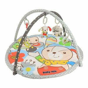 Baby mix kutyus és pillangó játszószőnyeg, 90 x 60 cm kép