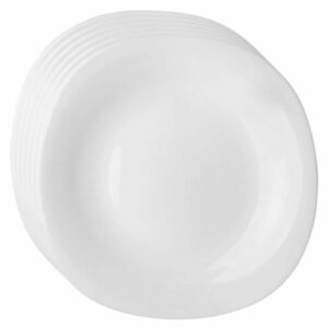 Altom White harmony opálüveg desszert tányér készlet, 21, 5 cm, 6 db kép