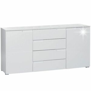 SPICE szekrény, fényes fehér kép