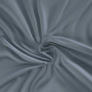 Kvalitex Selyem lepedő gumival, sötét szürke, 160x 200 cm, 160 x 200 cm kép