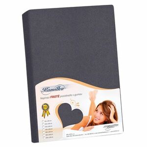 Bellatex frotté lepedő grafit, 90 x 200 cm kép