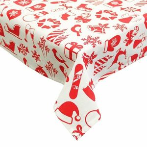 Ajándékok abrosz piros, 90 x 90 cm kép