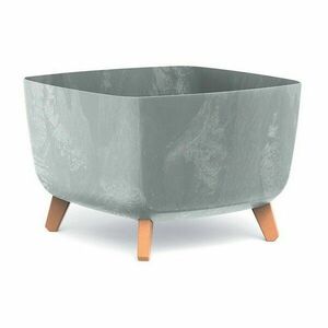 GRACIA SQUARE BETON EFFECT virágtartó 39 cm, szürke kép