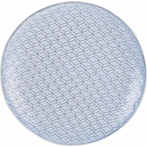 Zig Zag kőagyag desszert tányér, 21 cm kép