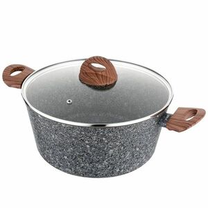 Florina Master MG edény fedővel , 28 cm, 6, 1 l, szürke, 28 cm átmérőjű kép