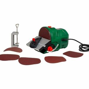 ASIST AE3KT14 125 mm-es asztali tárcsás köszörű ALU billenőasztallal kép