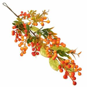 Függő ág művészi vörös bogyókkal, 52 cm kép