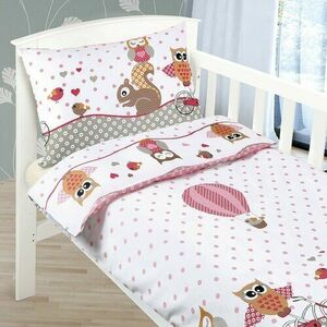 Bellatex Gyermek pamut ágynemő Beáta Sovičkarózsaszín, 100 x 135 cm, 45 x 60 cm kép