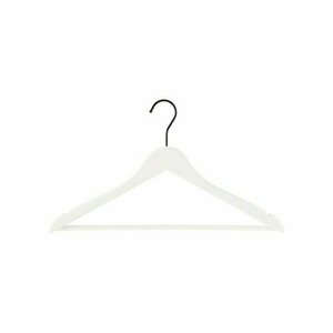 Compactor Lotus vállfa rúddal, 44 cm, fehér kép