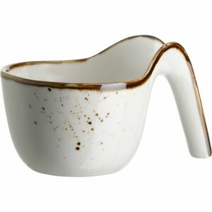 Mäser Gourmet tál Pintar White barna pöttyös 9 x5, 5 cm, S kép