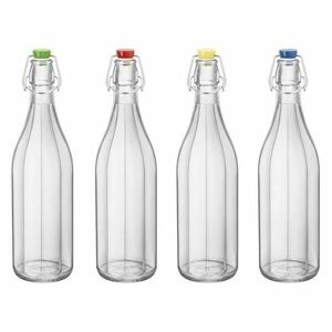 Bormioli Rocco Oxford üvegpalack csatos kupakkal, 1 l kép