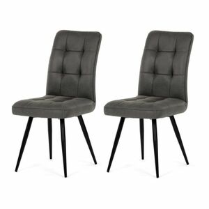 Vintage DCL-D1250 GREY3 étkezőszék szett, 2 db kép