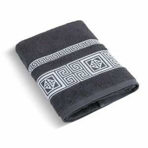 Görög kollekciós törölköző, sötétszürke, 70 x 140 cm, 70 x 140 cm kép