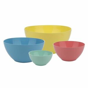 4 részes műanyag tál készlet kép