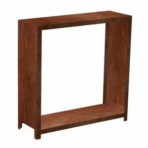 Stora Kerti fáskamra 120 x 120 x 40 cm, corten CORGARDEN 1036 kép