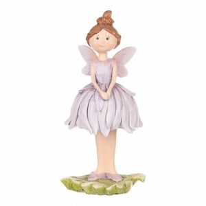 Százszorszép tündér dekoráció lila, 9 x 21 x 9 cm, polirezin kép
