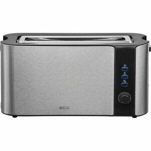 ECG ST 10630SS Stainless kenyérpirító, rozsdamentes acél kép