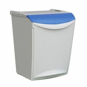 Denox Ekosystem Szelektív hulladékgyűjtő szemetes25 l, kék - papír kép