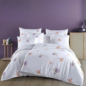 BedTex Satin ágynemű Flutter, 160 x 200 cm, 2 x 70 x 80 cm, 160 x 200 cm, 2 db 70 x 80 cm kép