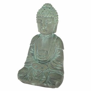 Buddha betonszobor, 19 x 12 cm kép