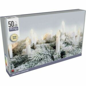 Genazzano karácsonyi fényfüzér, meleg fehér, 50 LED kép