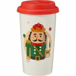 Kameninový pohár s víčkem Louskáček 400 ml kép