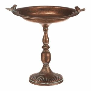 Fém állvány virágdíszhez vagy itatóhoz Romance, 45x 38 x 46 cm, réz színű kép