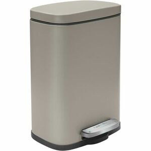 Spirella Soft-close Akira pedálos hulladékgyűjtő 12 l, matt szürkésbarna, 12 l kép
