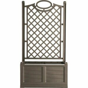 Bama Separe nagy térfogatú virágláda dísztartókkal capuccino, 80 x 150 x 42, 5 cm kép