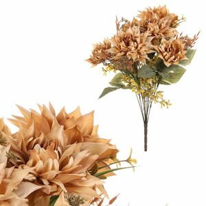 Művirágcsokor Jiřina kapučíno, 49 cm kép