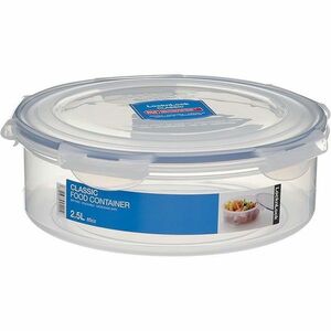 LOCKnLOCK Kerek élelmiszer-tároló doboz, 2, 5 l, 24 x 8 cm kép