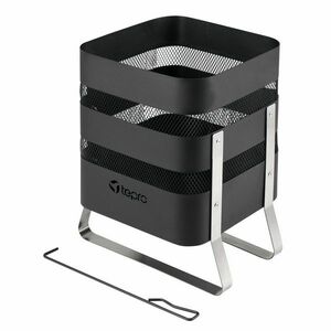 Tepro 1168 Milburn hordozható tűzrakó, 42 x 36 x 50 cm kép